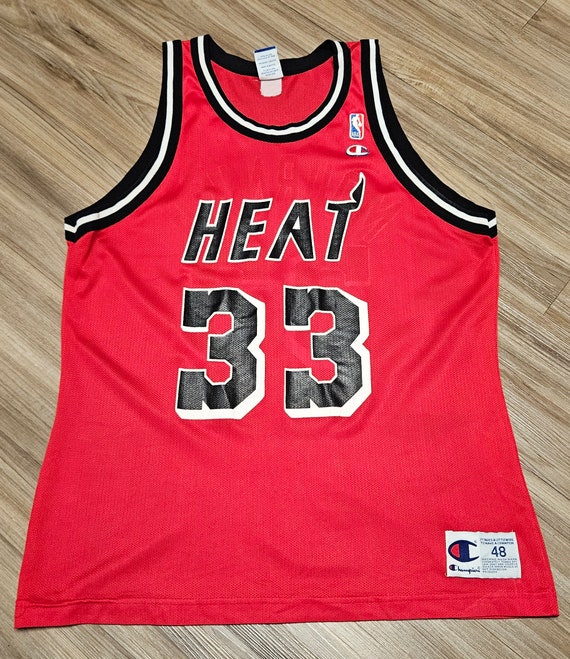 1997-1999 Alonzo Mourning Miami heat champion jers