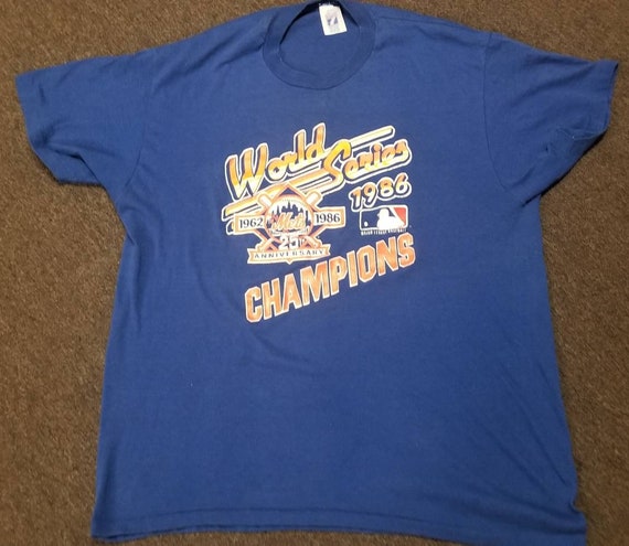 1986 New York Mets Shirt 1986 Wolrd Series Shirt 86 World -  Israel
