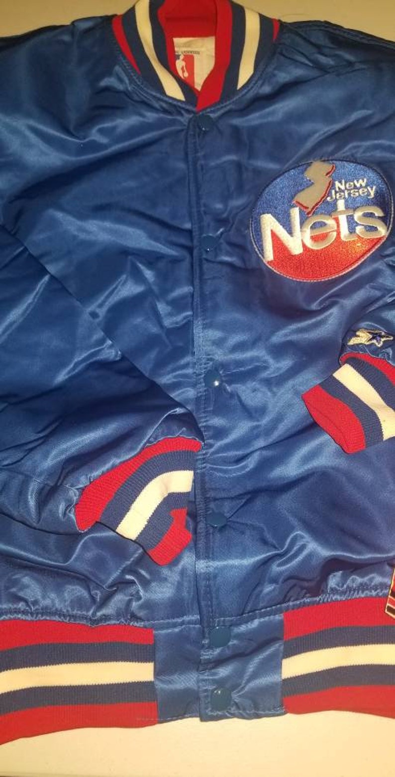 Original 1985 New jersey Nets Starter jacket Brooklyn nets Etsy