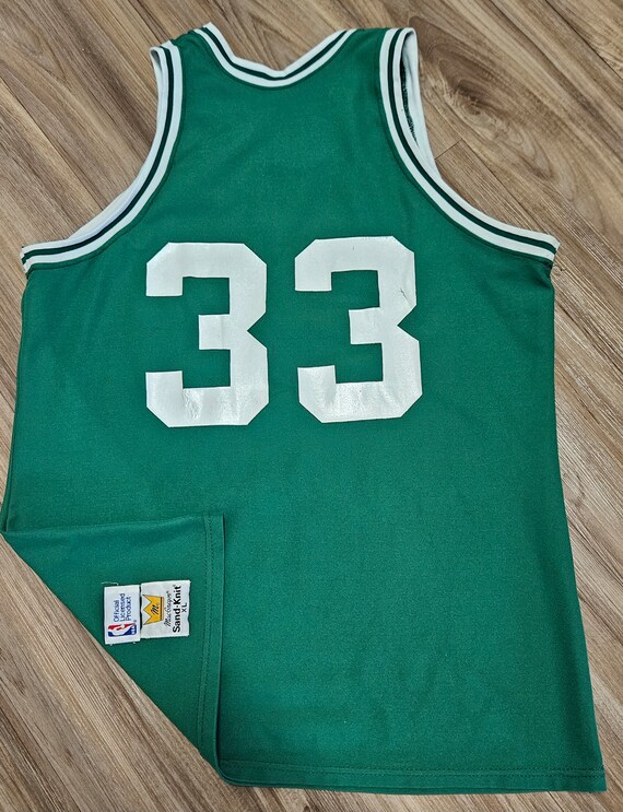 80s CELTICS ラリーバード vtg ユニフォーム sand knit 【公式通販】