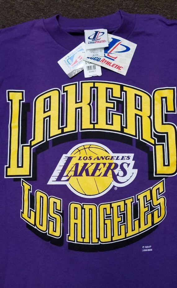 Nwt 90s Xl lakers shirt,los angeles lakers shirt,… - image 2