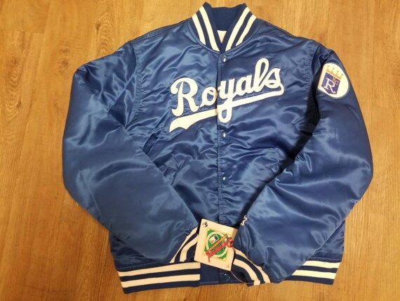 YOUTH MEDIUM Kansas city royals starter jacket,vin