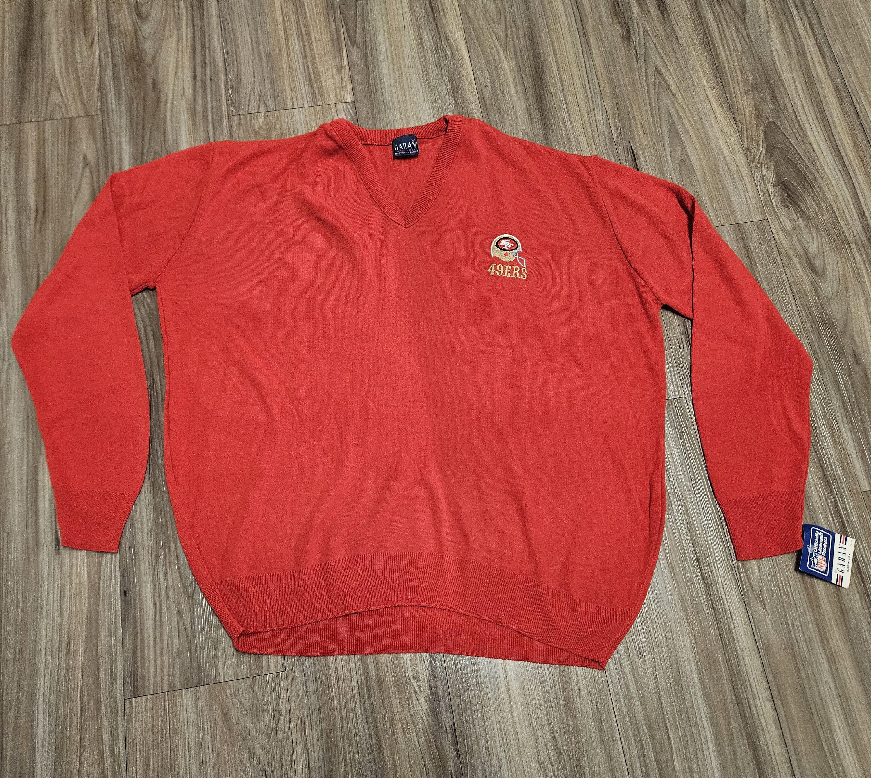 49ers Knit Sweater - Etsy