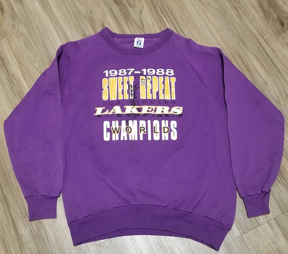 1988 medium LA Lakers sweatshirt,los angeles lake… - image 1