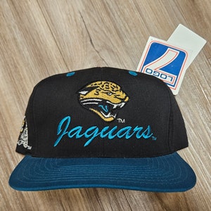 1995 Jacksonville jaguars hat,90s Jaguars hat,vintage Jaguars hat,vintage jacksonville Jaguars hat,jaguars logo 7 hat,jaguars snapback
