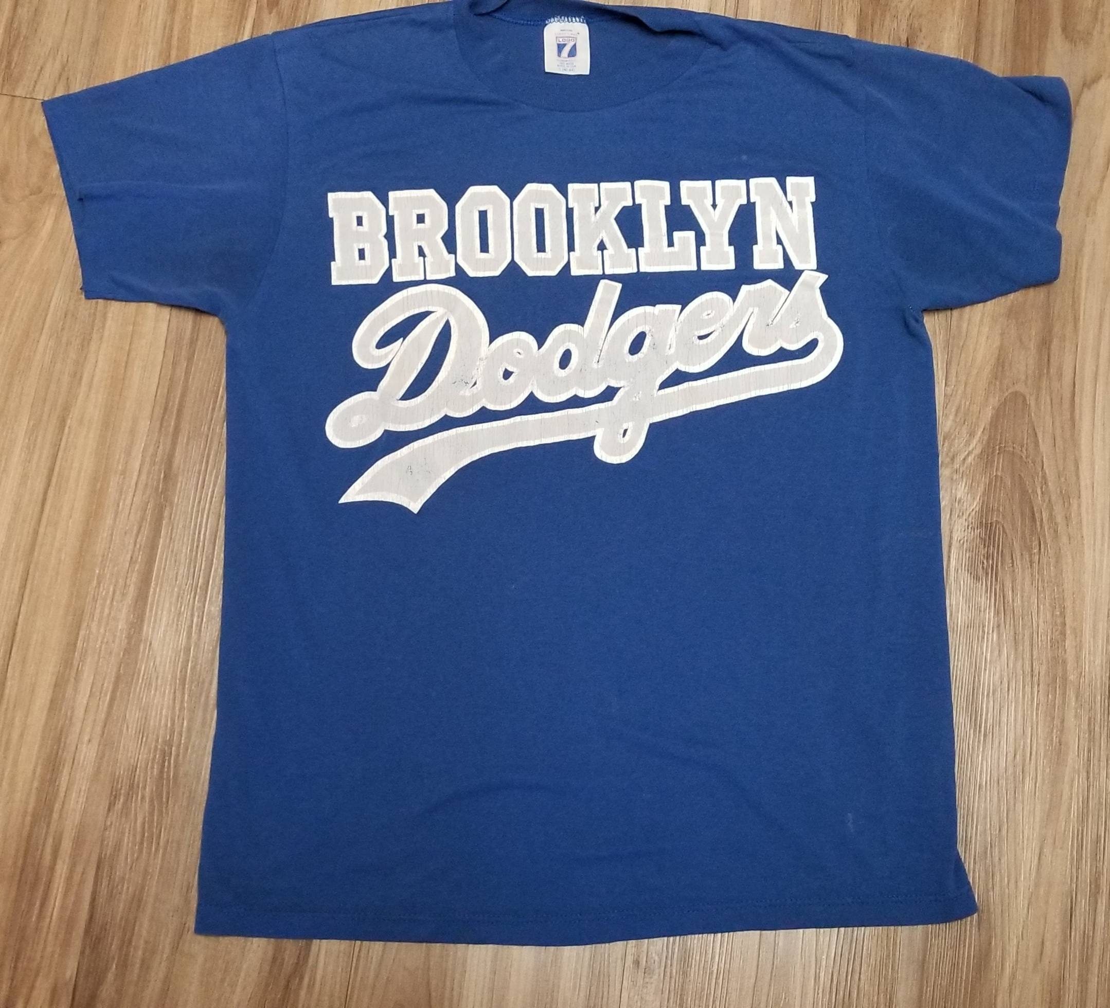 Vintage 90's Brooklyn Dodgers Baseball MLB T Shirt Size L