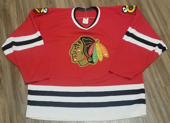 90s Chicago Blackhawks jersey,90s Blackhawks jersey,90s hawks jersey,vintage Blackhawks jersey