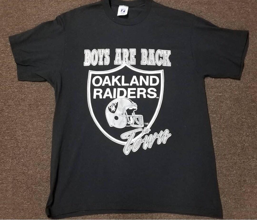 トップス 90s RAIDERS BOYS ARE BACK IN TOWN SWEAT トップス 90s RAIDERS BOYS ARE BACK IN TOWN SWEAT - トップス