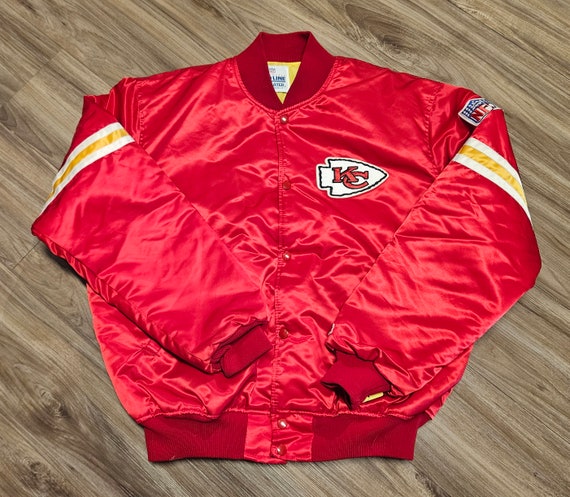 いま人気のアイテム 90s XL Kansas City Chiefs Starter Jacket, Kansas City Chiefs ジャケット・アウター