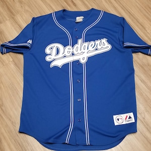 Men's Los Angeles Dodgers Nike Gray Road Authentic Custom Patch Jersey