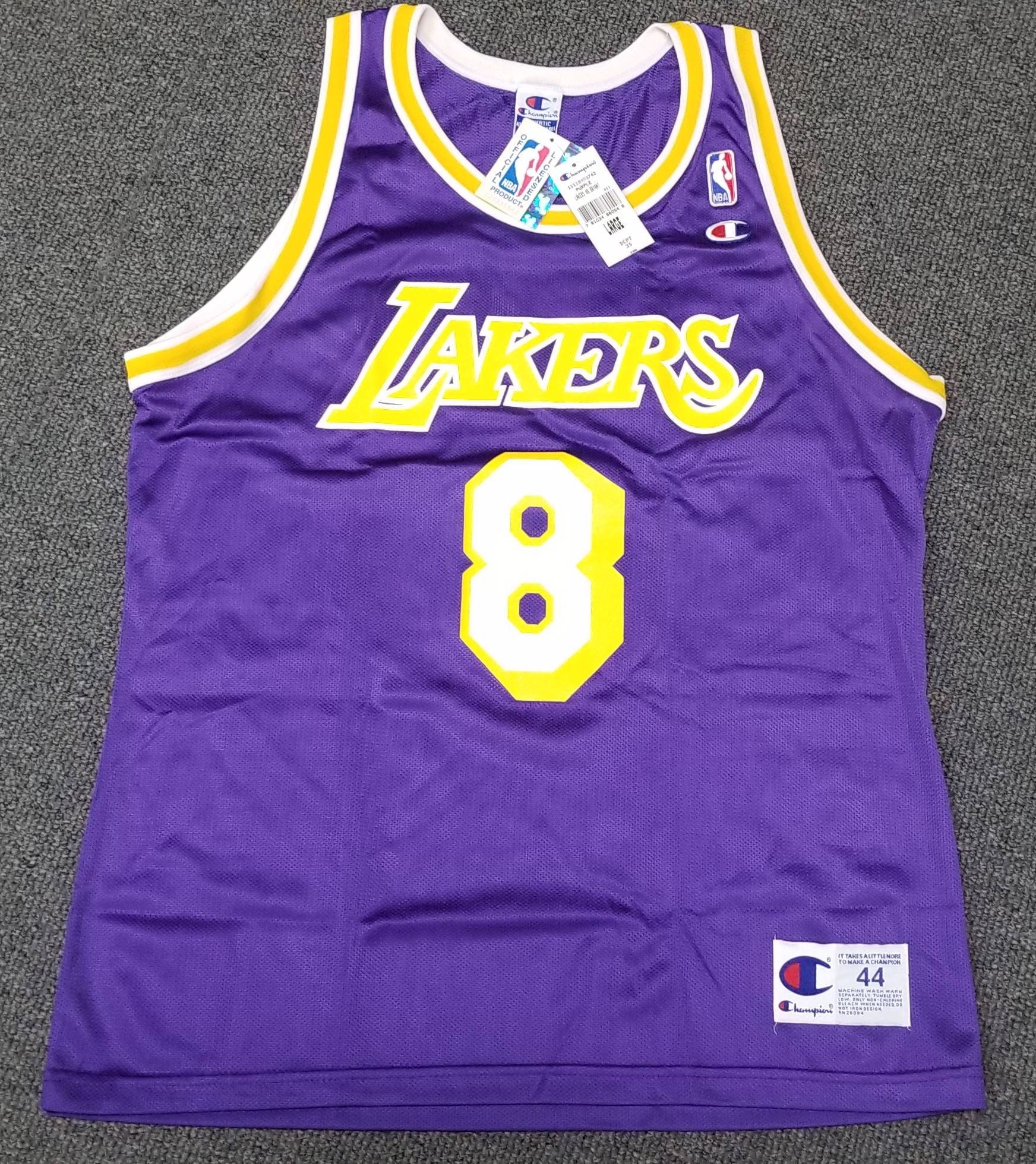 KOBE BRYANT LOS ANGELES LAKERS WOMEN'S CROP TOP THROWBACK JERSEY