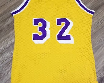 Maillot Magic Johnson Lakers – Sand Knit Authentic – Taille 42