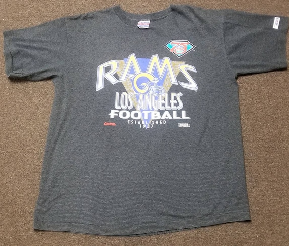 XL LA Rams Shirt 90s Rams Teevintage Rams Shirtrams Nfl -   Israel