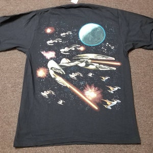 New Large 1999 star wars shirt, star wars episode 1 shirt,90s star wars shirt,star wars prequel shirt image 2