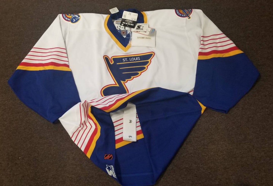 Vintage 90s CCM NHL St. Louis Blue Wayne Gretzky Authentic Hockey Jersey  size 52