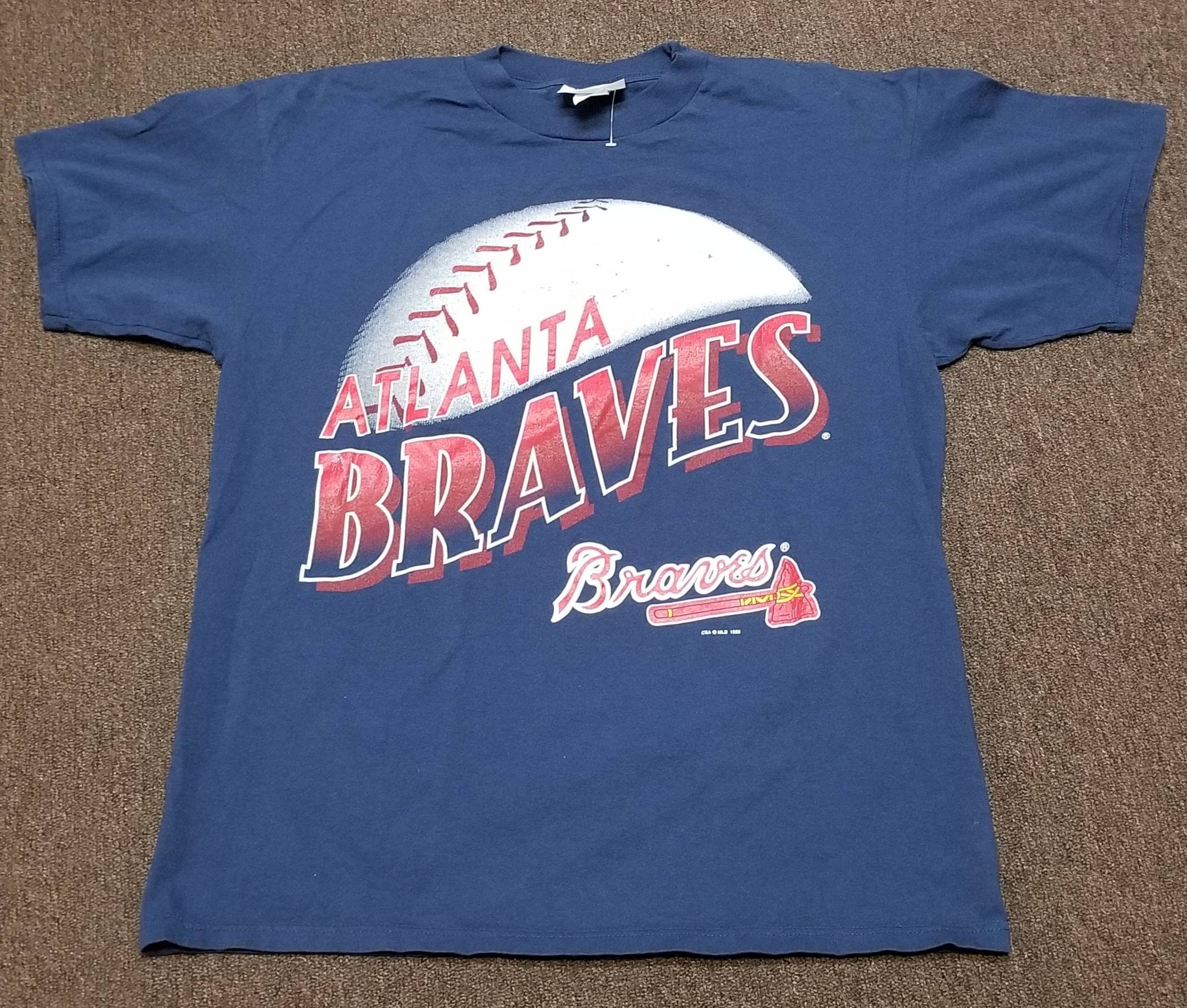 1996 Atlanta Braves Shirt Vintage Atlanta Braves90s Braves -  Norway