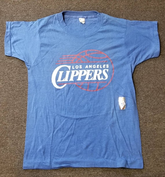 SMALL New original 1980s LA Clippers shirt,los Ang