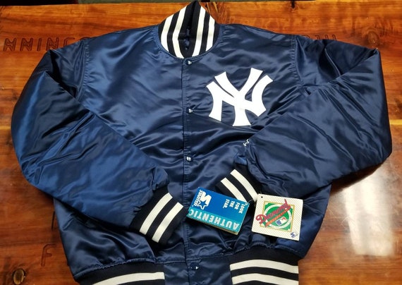 authentic satin jacket new york yankees 1999