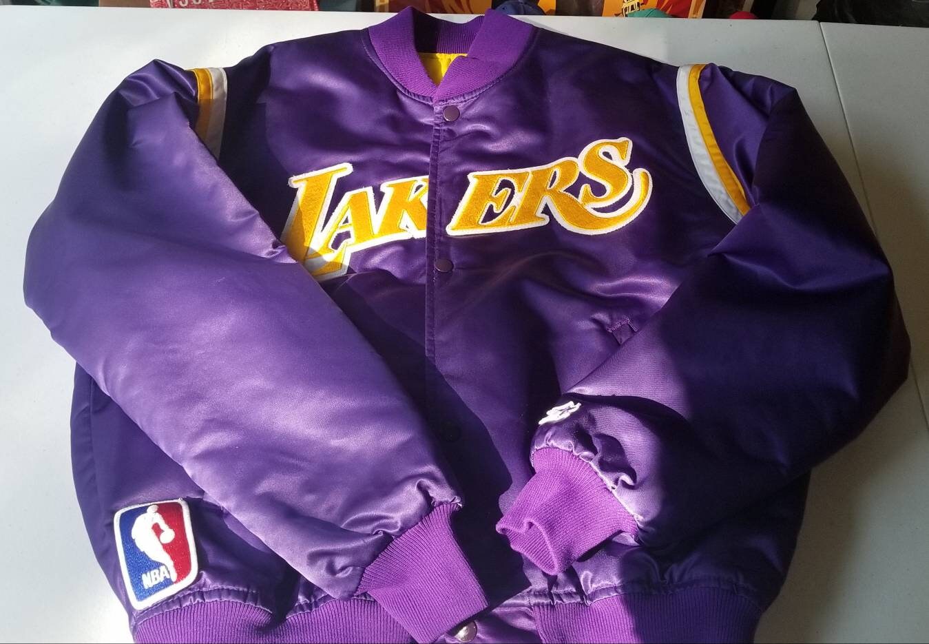 lakers starter jacket 90s