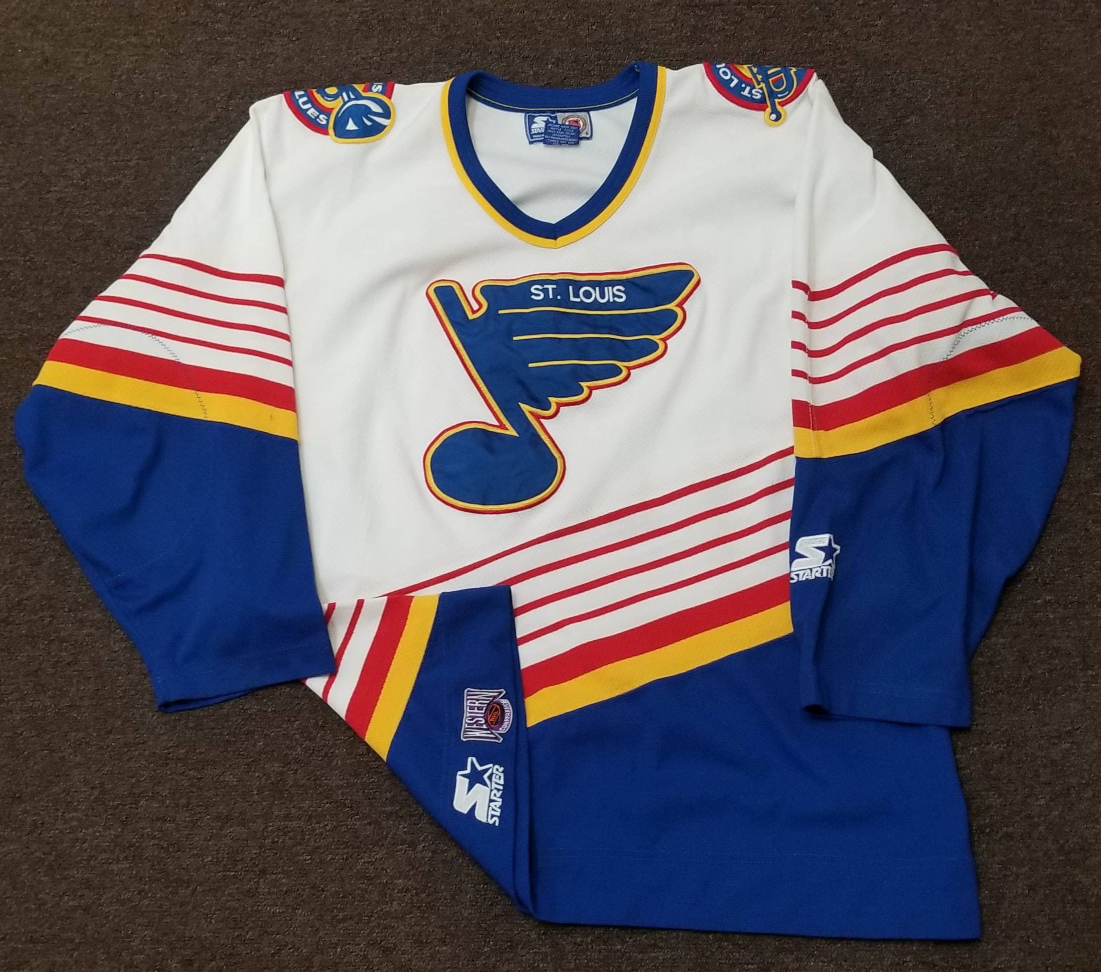 Starter St. Louis Blues Jersey NHL Fan Apparel & Souvenirs for