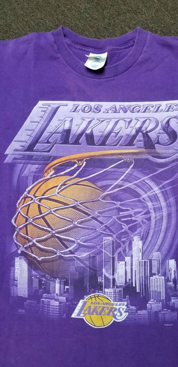 90s medium LA Lakers shirt, LA lakers tee, los an… - image 2