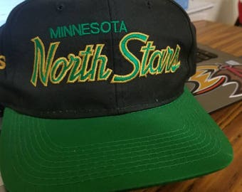 New vintage Minnesota north stars sports specialties snapback, 90s snapback Dallas stars sports specialties snapback youngan snapback