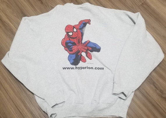 marvel spider man sweater