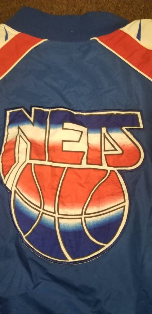 Original 90s New Jersey Nets Champion Jacket Brooklyn Nets Jacket