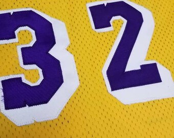 Maillot Vintage Magic Johnson Los Angeles Lakers - Sand Knit - Taille 44 (L) - Authentique