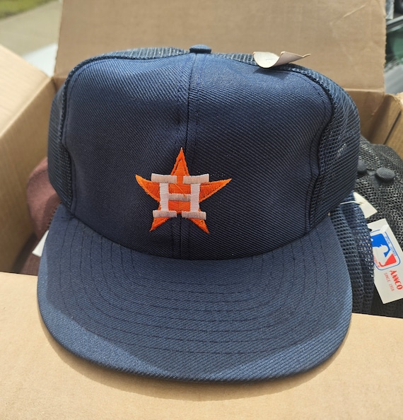 1980s Houston astros hat,80s astros hat vintage as