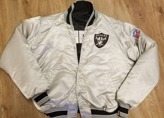 raiders reversible hoodie