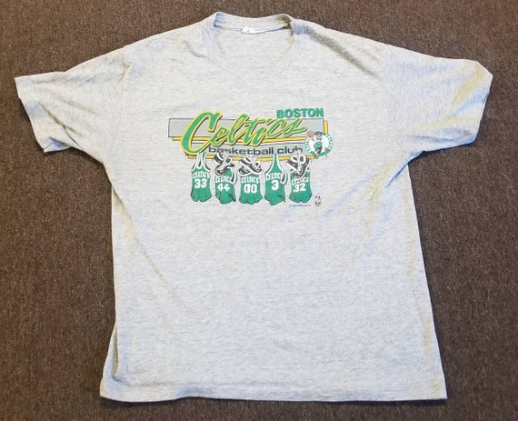 1987 Large vintage Boston Celtics shirt, 80s celti