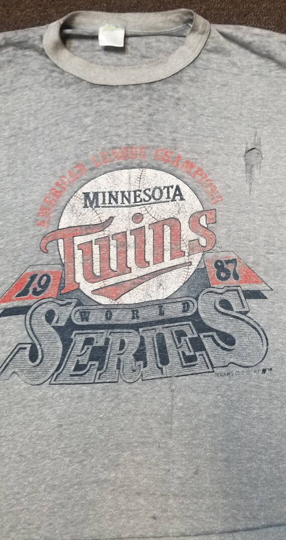 1987 Minnesota Twins world series shirt, Minnesot… - image 2