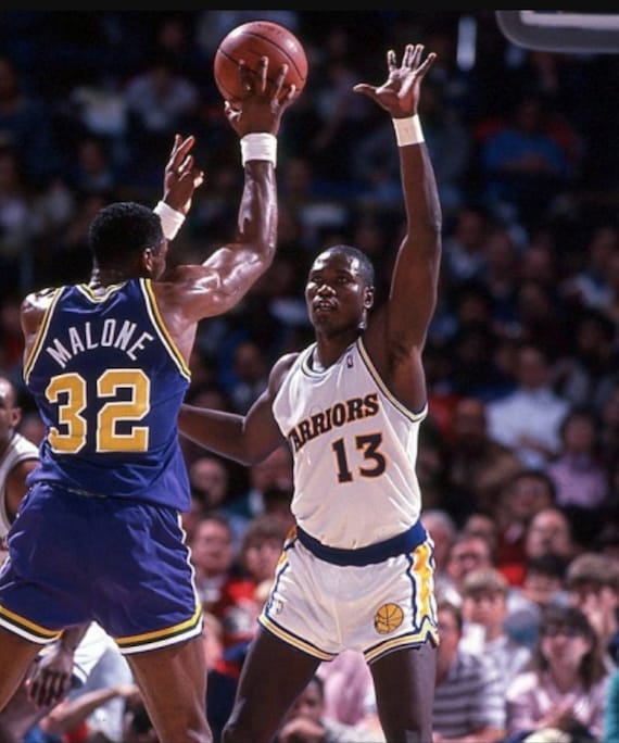 1988 TEAM ISSUED golden state warriors shorts, warrio… Gem