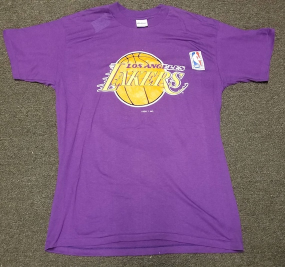 New original 80s Medium LA Lakers shirt,80s lakers