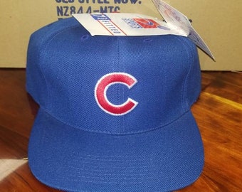 Chicago cubs sports specialties hat size 7 3/4, 90s,vtg vintage hat,MLB hat, baseball hat snapback Wrigley field