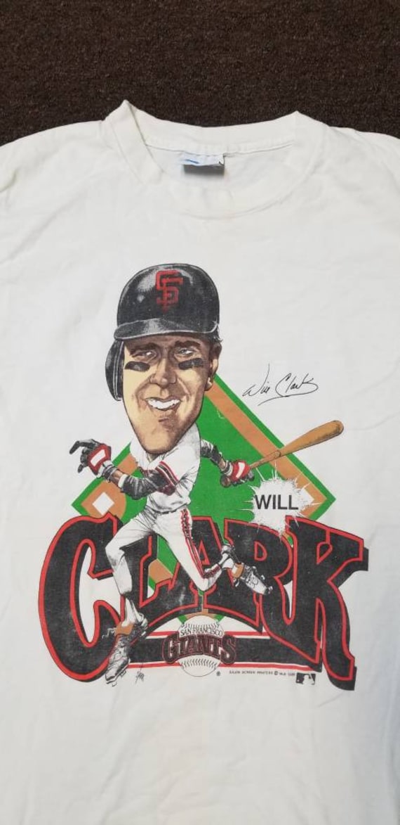 Vintage 1990 Logo 7 SAN FRANCISCO GIANTS Baseball Club (LG) T-Shirt