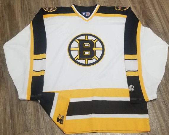 RARE Vtg 90s NHL Pro Player Boston Bruins Jersey Mens XL Hockey Sewn  Stitched