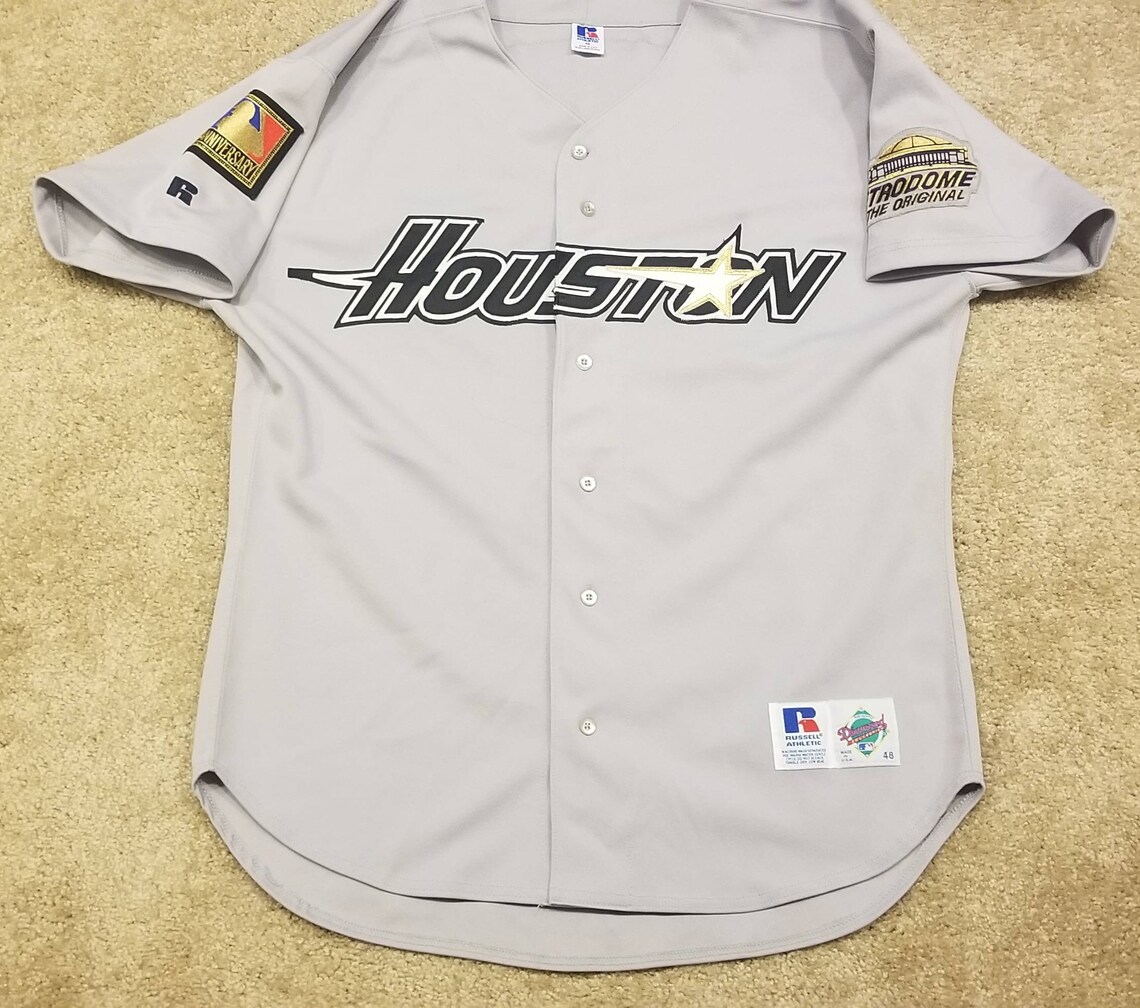 1994 Houston Astros Jersey Russell Authentic Diamond Jersey Etsy UK