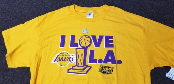 Xl 2000 nba finals shirt,2000 nba finals tee,2000 lakers shirt, lakers i love la,2000 lakers championship shirt,2000 lakers nba finals shirt View 2