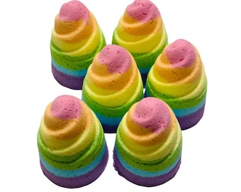 Rainbow Unicorn Bath Bombs [25 Pack] | Wholesale Bath Bombs | Rainbow Bath Bombs | Unicorn Bathbombs | Wholesale