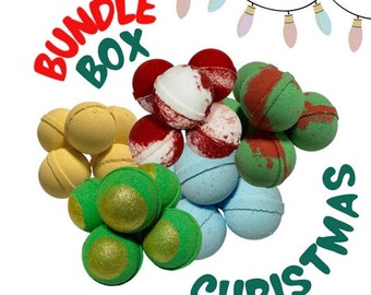 Christmas Bath Bomb [25 pack] Holiday Bath Bomb | Resell | Retail | Fast Shipping | Christmas | Wholesale Bath Bomb