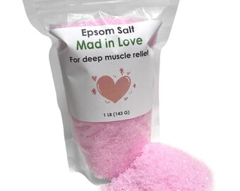 Mad In Love 1lb Epsom Salt Soak
