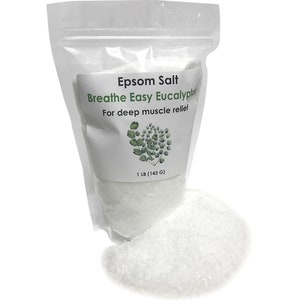 Breathe Easy Eucalyptus 1lb Epsom Salt Soak