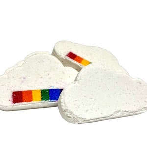Rainbow Rain Cloud Bath Bombs [25 Pack] |Bath Bombs | Rainbow Bath Bombs | Wholesale | Brand Your Own Bath Bombs | Wholesale Bath Bombs