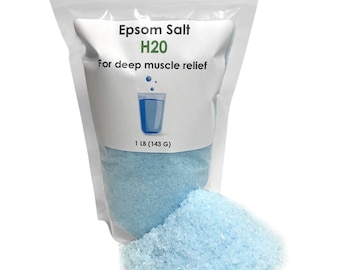 H2O 1lb Epsom Salt Soak