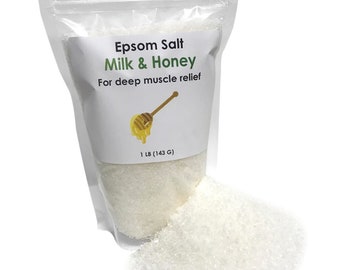 Milk & Honey 1lb Epsom Salt Soak
