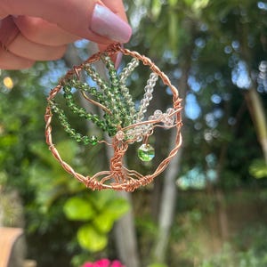 Crystal Tree Suncatcher