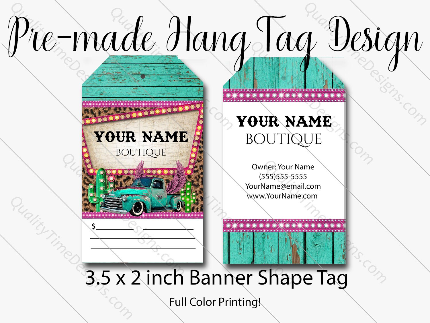 Premade Design For Custom Business Cards Desert Gypsy Set