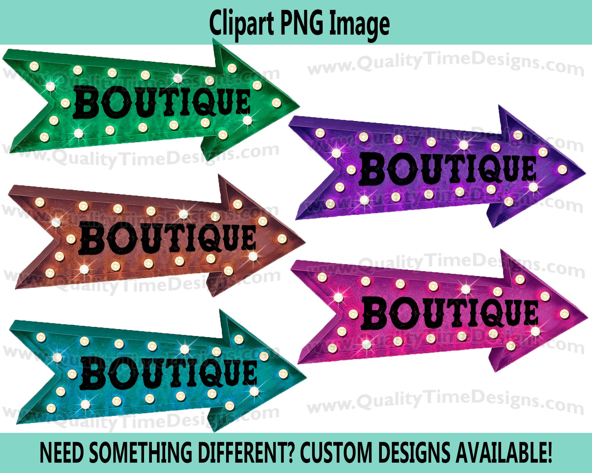 Pink Marquee Arrow Clipart png images with transparent background